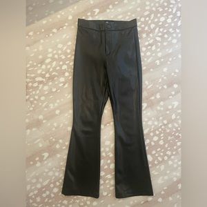 Zara Faux Leather Pants